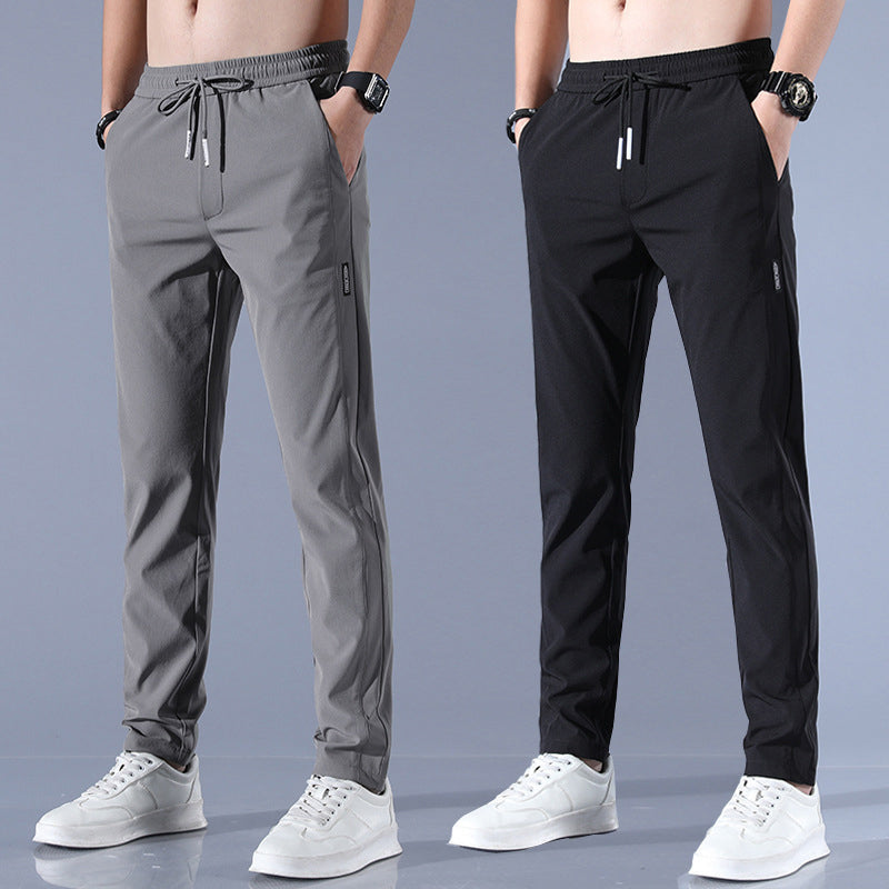 AeroFlex™ Men's Ice Silk Pants — Beat Sweat, Own Every Moment with Cool Comfort and Style