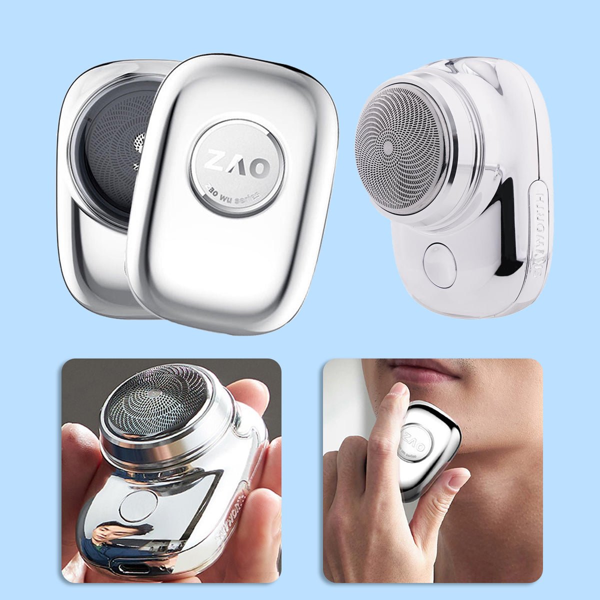 Mini Shaver™ — Achieve Effortless Smoothness and Confidence On the Go