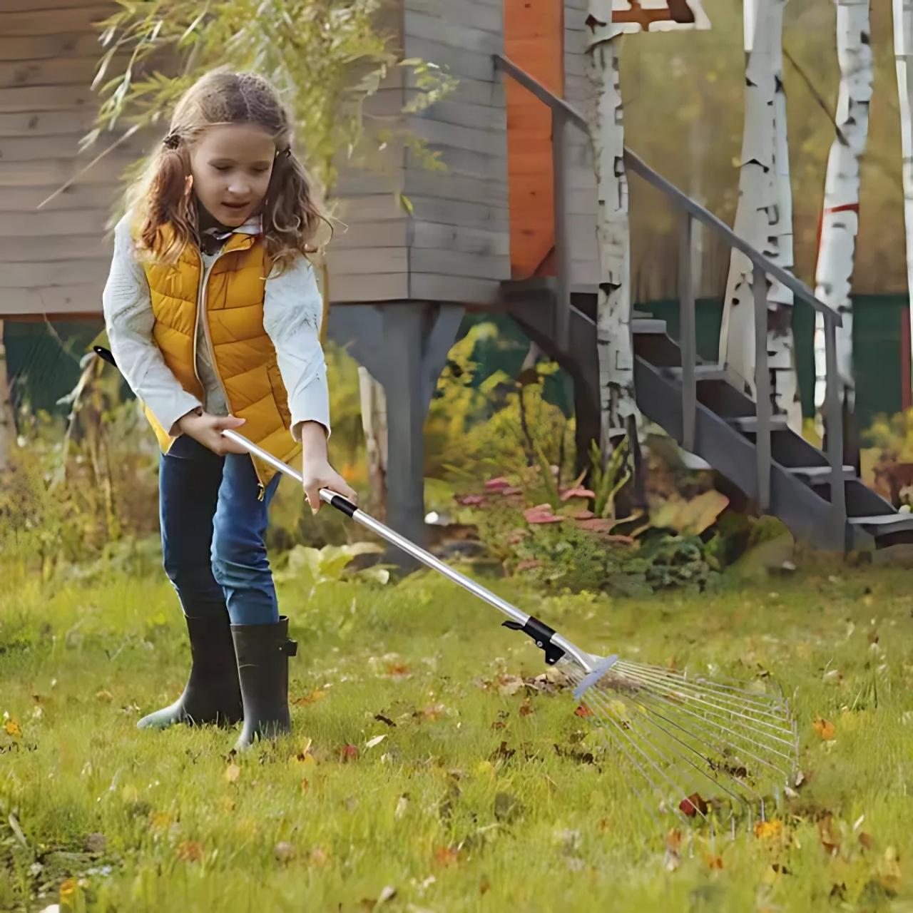 Telescopic Garden Rake – Enjoy Gardening Without Back Pain and Stress