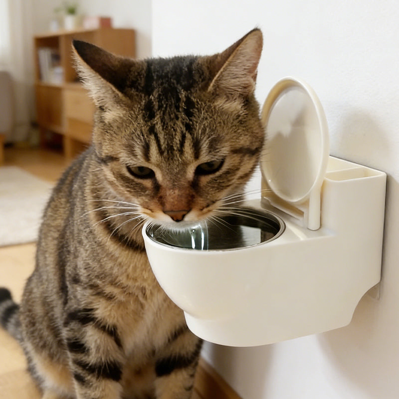 Stylish Cat Food Holder – Transform Mealtime into an Elegant Highlight