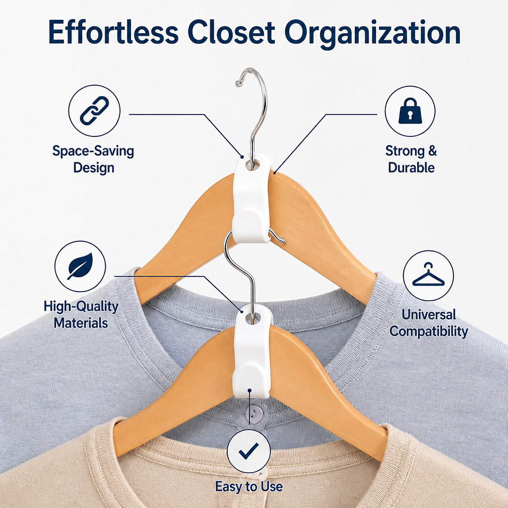 ElevateStack™ — Unlock Closet Freedom with Effortless Space and Style