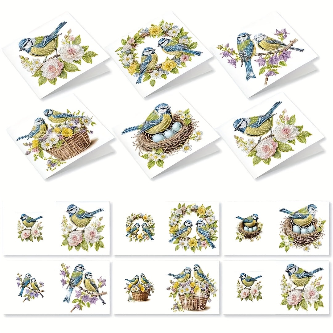 Set of 12 Greeting Cards for Diamond Painting