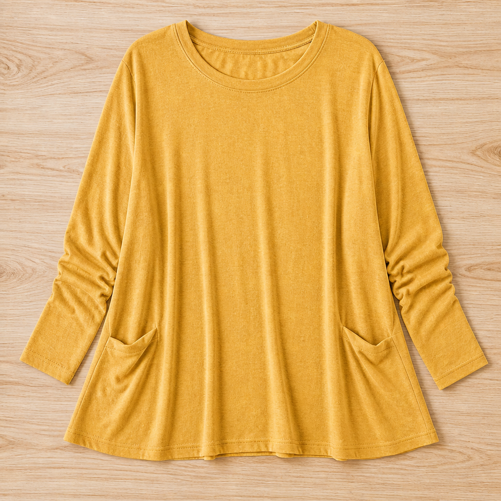 CelestaLuxe™ Long Sleeve Tee — Experience All-Day Freedom with Flawless Comfort and Style