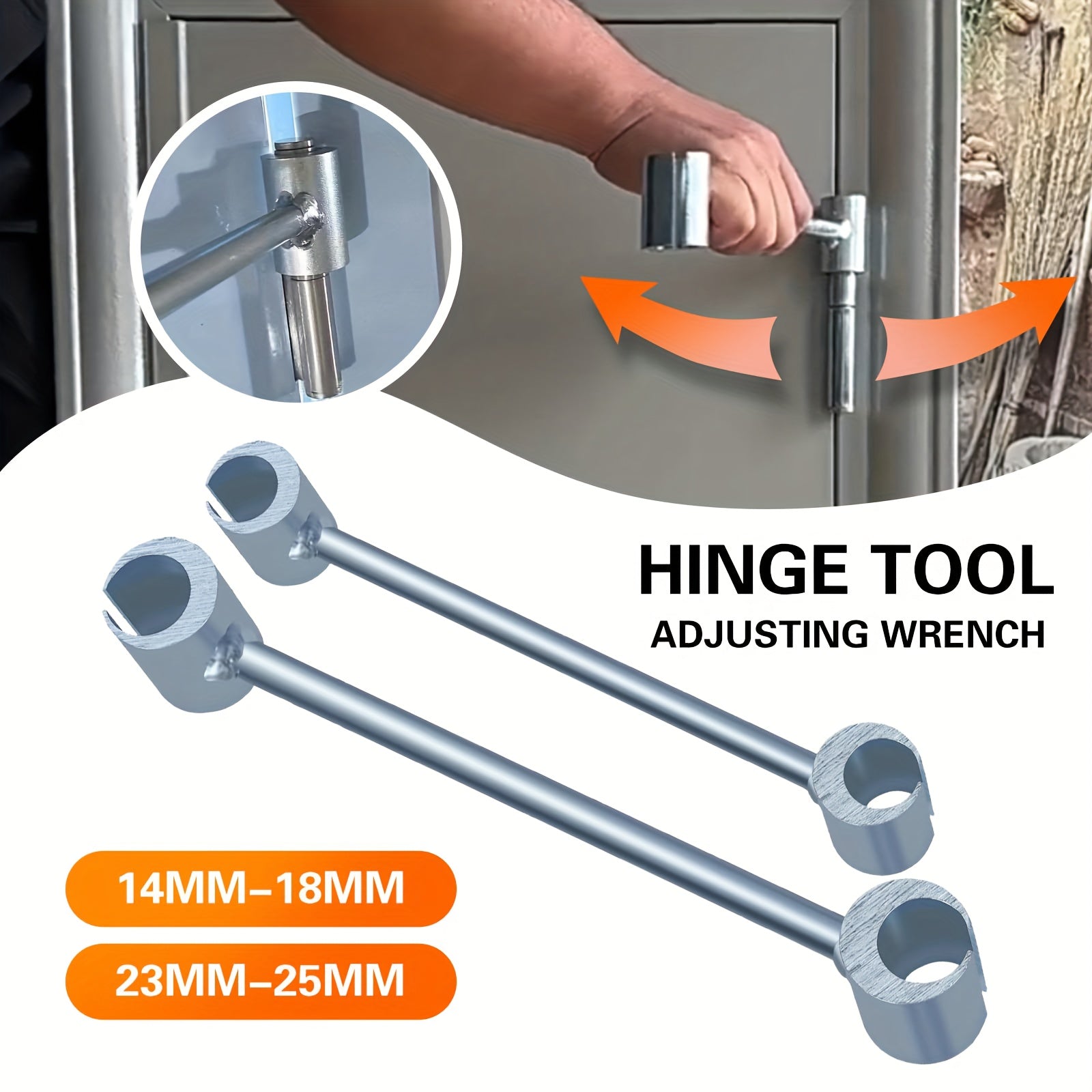 Set of 2 Door Hinge Adjustment Keys