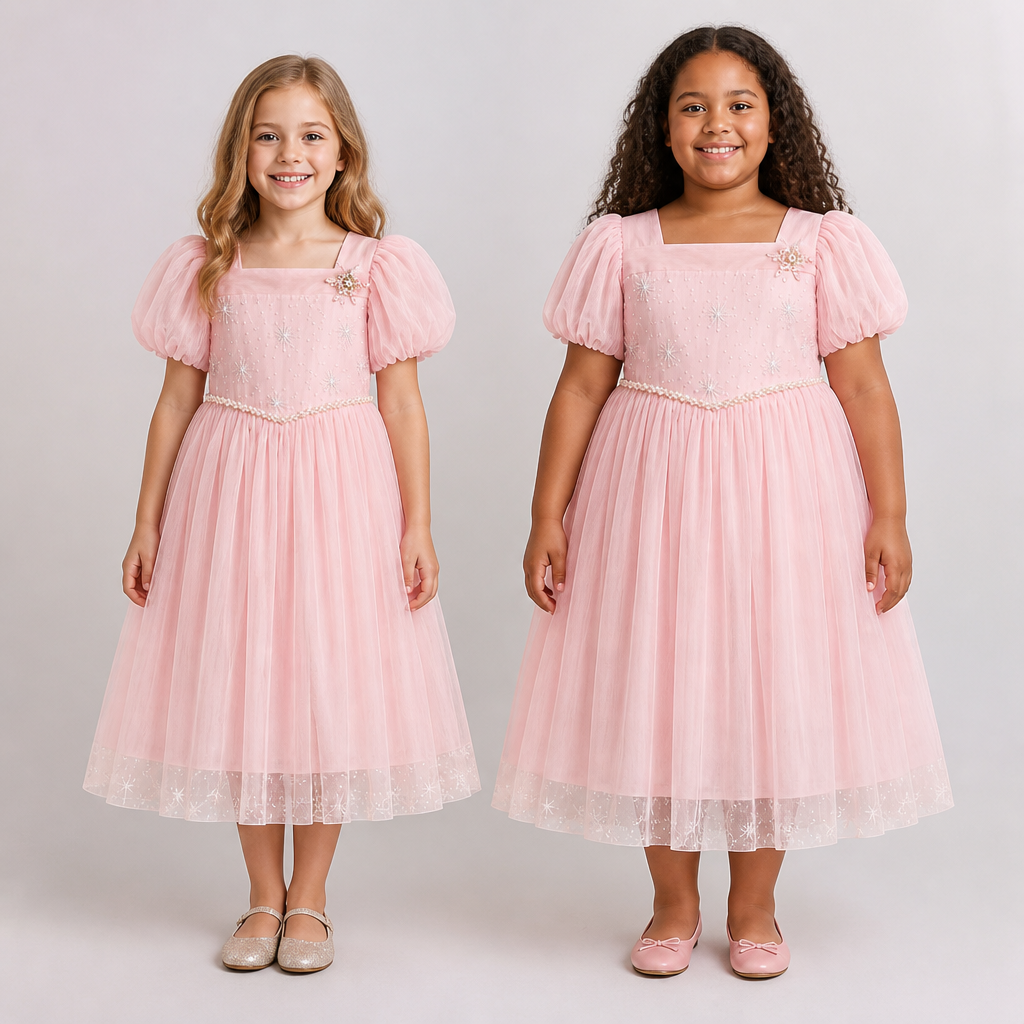 LuminaTwirl™ Dream Dress — Watch Her Sparkle and Shine with Every Magical Spin