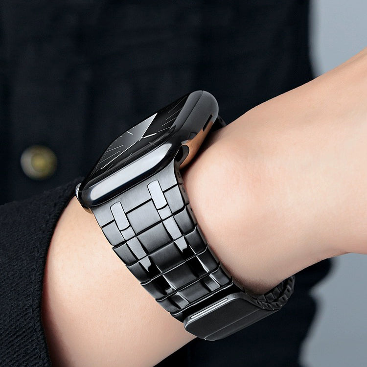 Stainless Steel Magnetic Band with Frosted Finish for Smartwatch