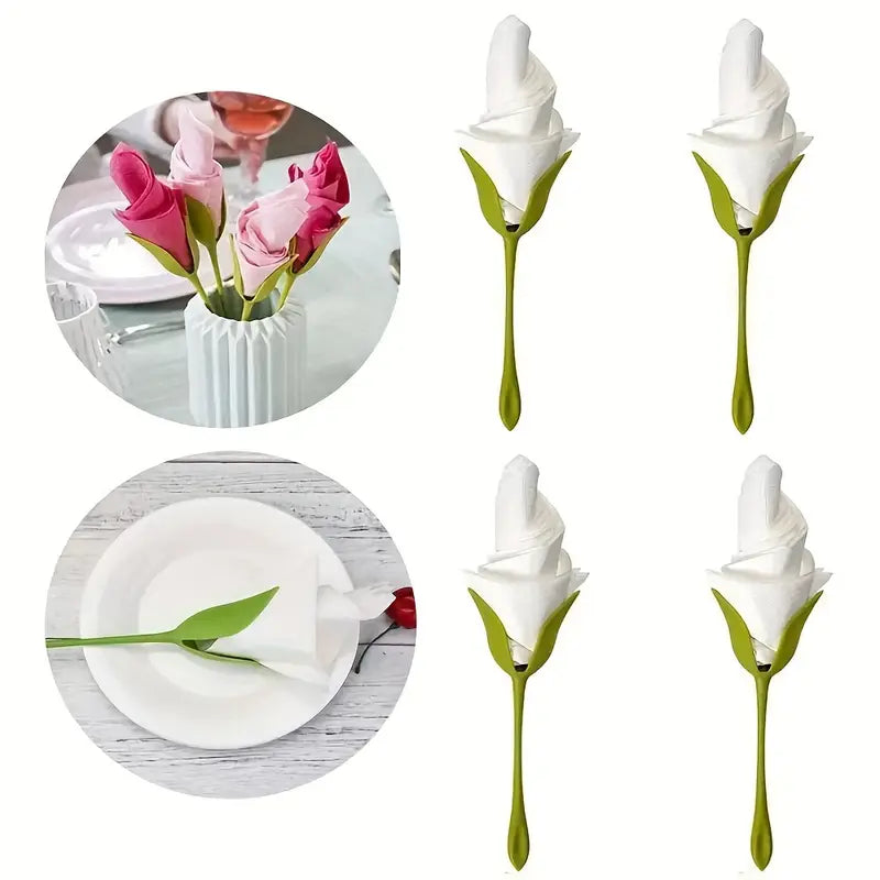 BloomCrest™ — Instantly Transform Your Table Into a Stunning Floral Celebration (set of 4)
