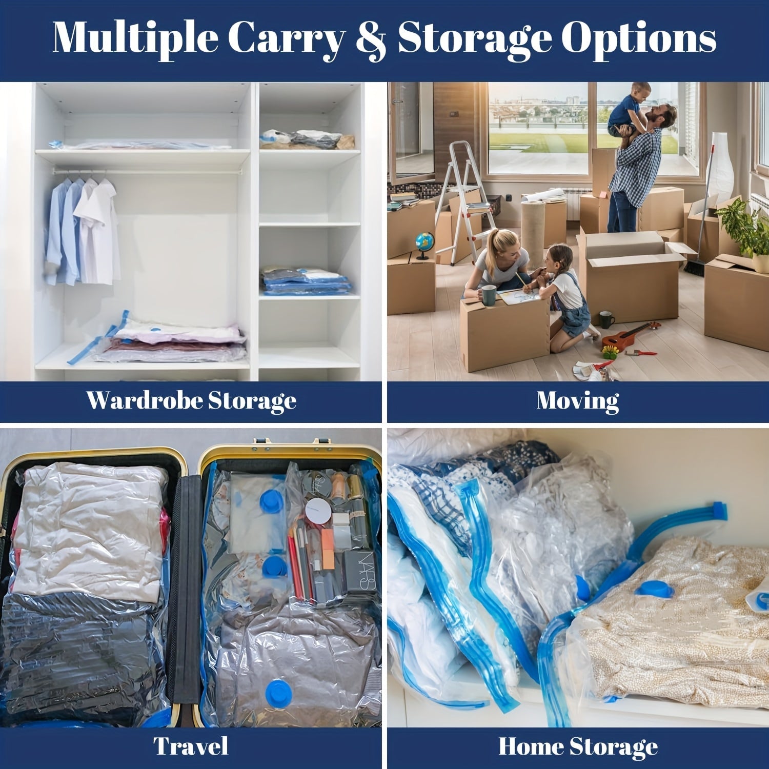 16-Piece Vacuum Bag Set