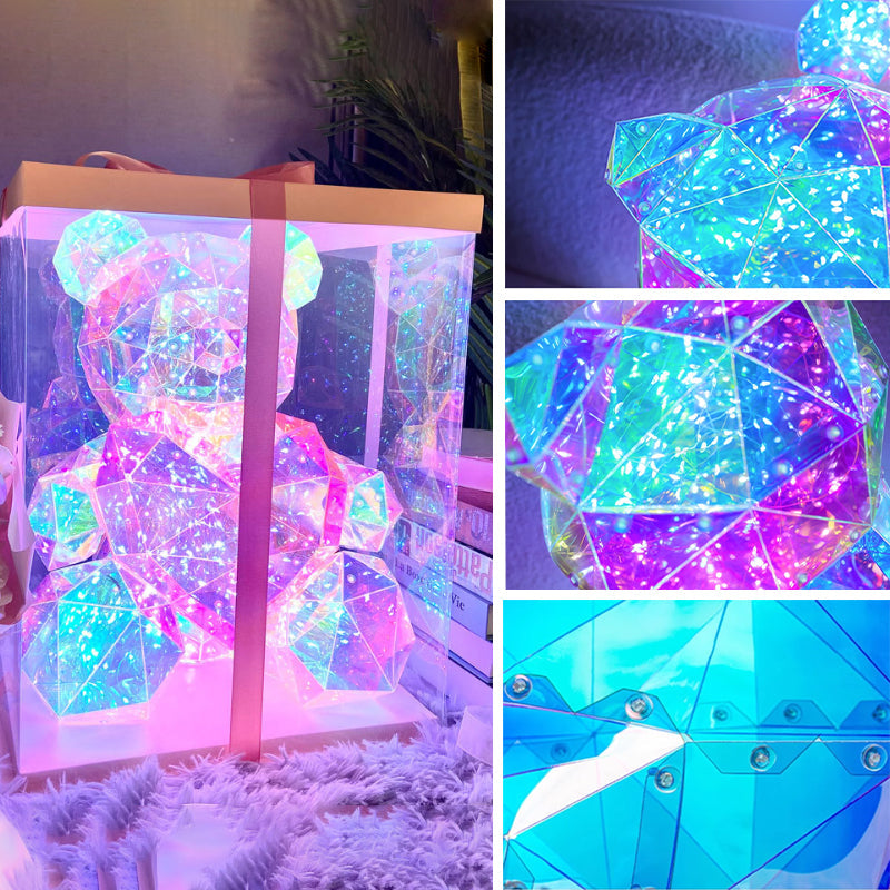 Glow-in-the-Dark Cuddly Bear – A Heartwarming Plush Toy