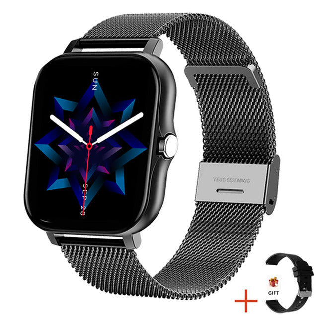 Stylish Women's Smartwatch – Complete Health Monitoring & Extended Battery