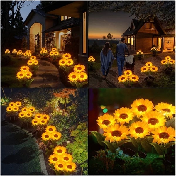 RamaraSun™ Solar Sunflowers — Illuminate Your Nights with Effortless, Enchanting Garden Magic