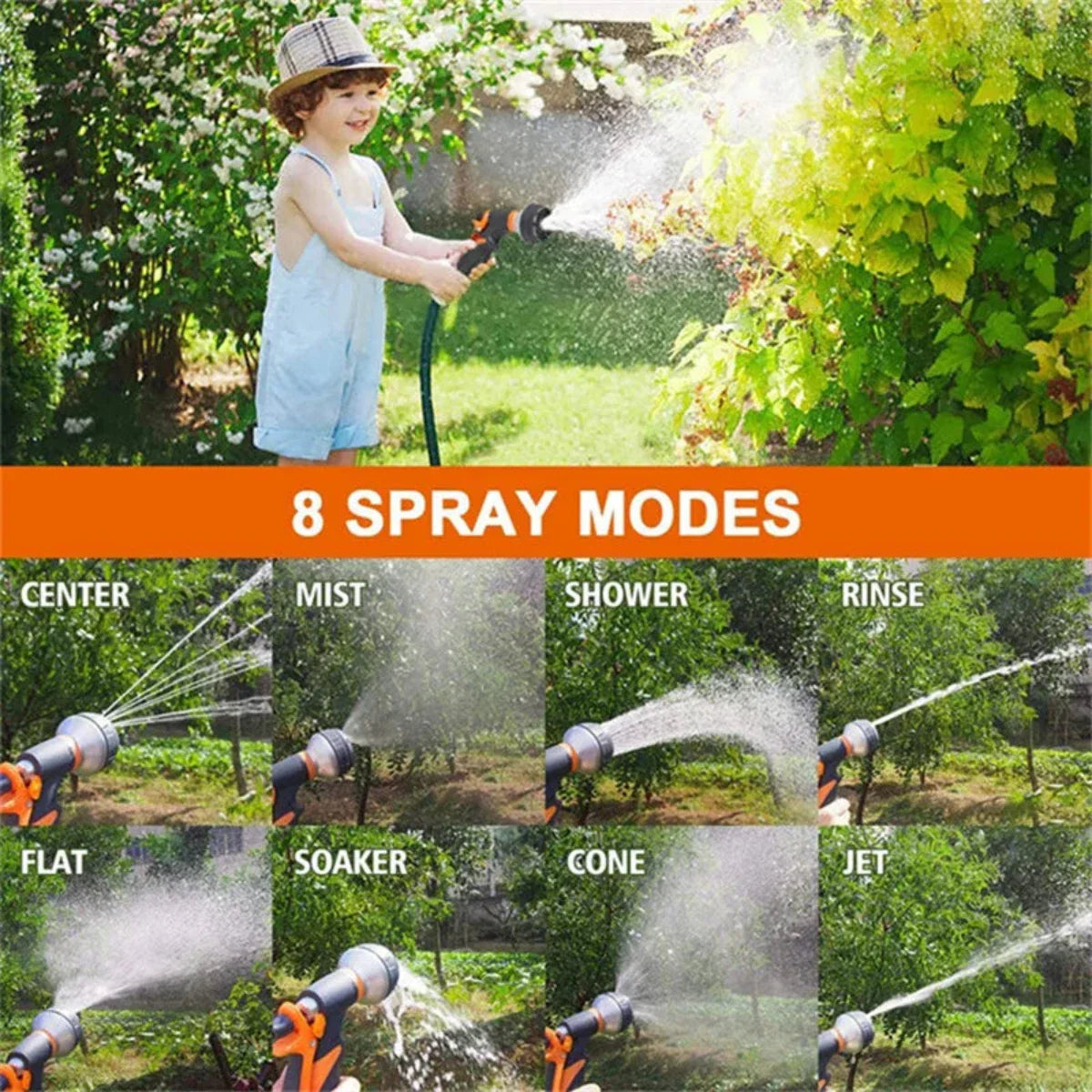 HydroFlex Watering System for Effortless Garden Blooming