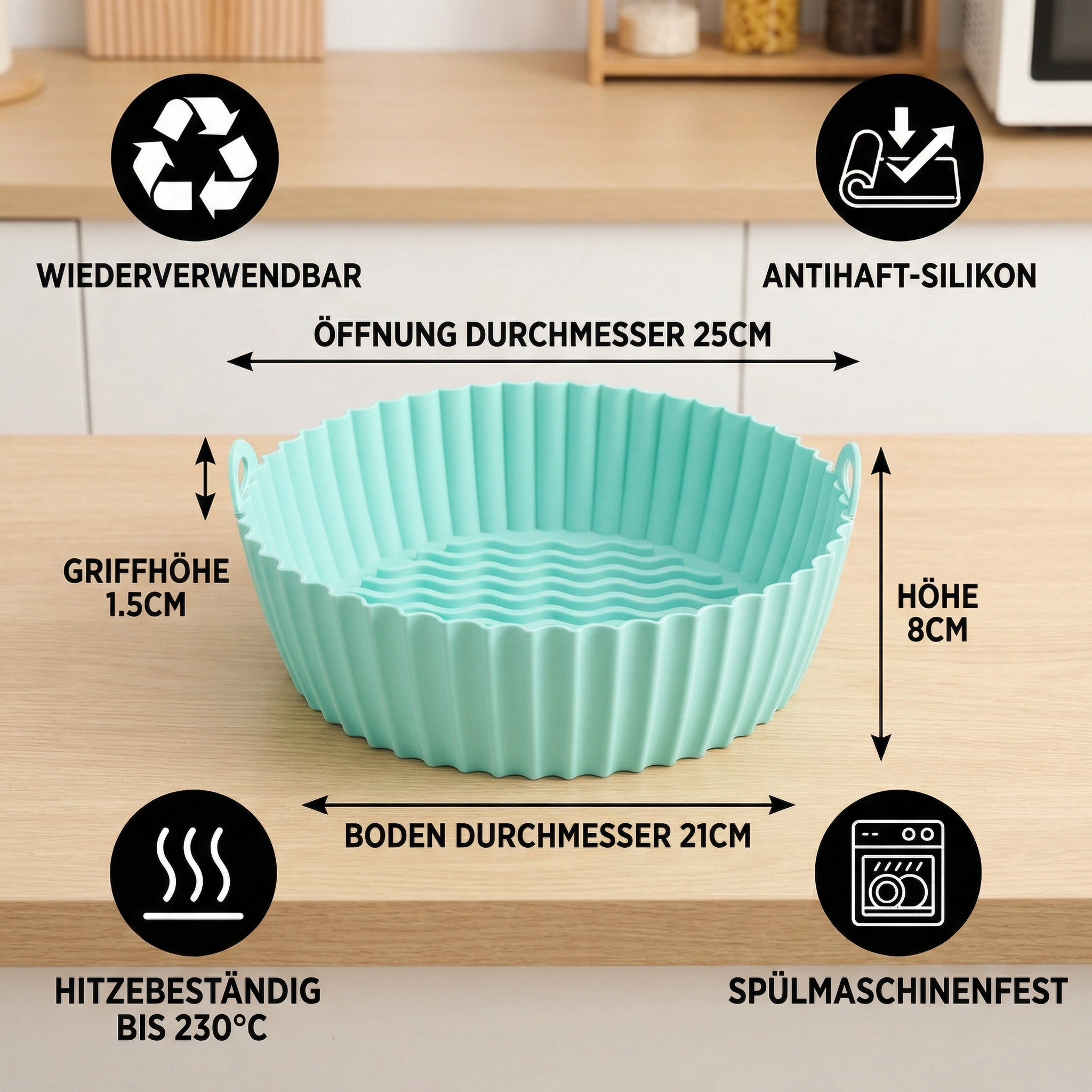 CrispEase – Non-Stick Cooking Aid for Easy Crisping and Quick Cleaning