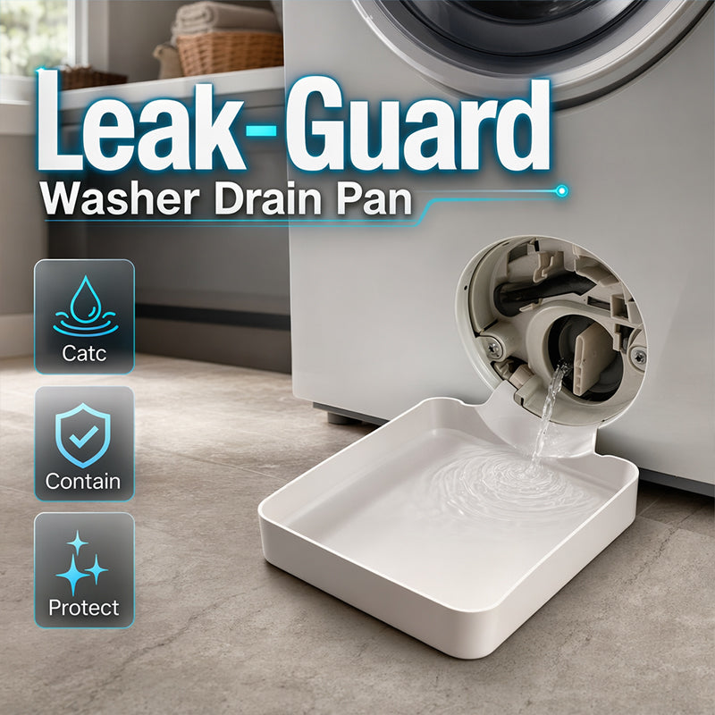 LeakGuard™ Washer Shield — Keep Your Floors Dry and Your Mind Worry-Free Every Laundry Day