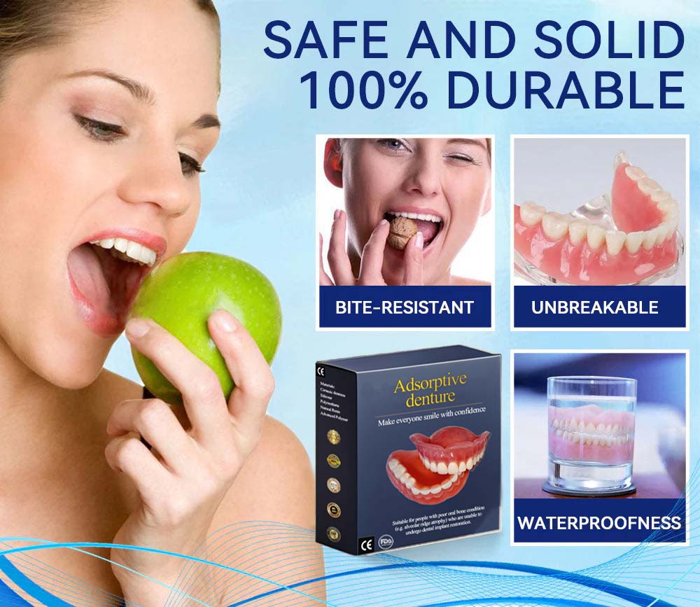 Arvilaro™ Denture — Restore Your Bite, End Pain Fast | 1+1 Free