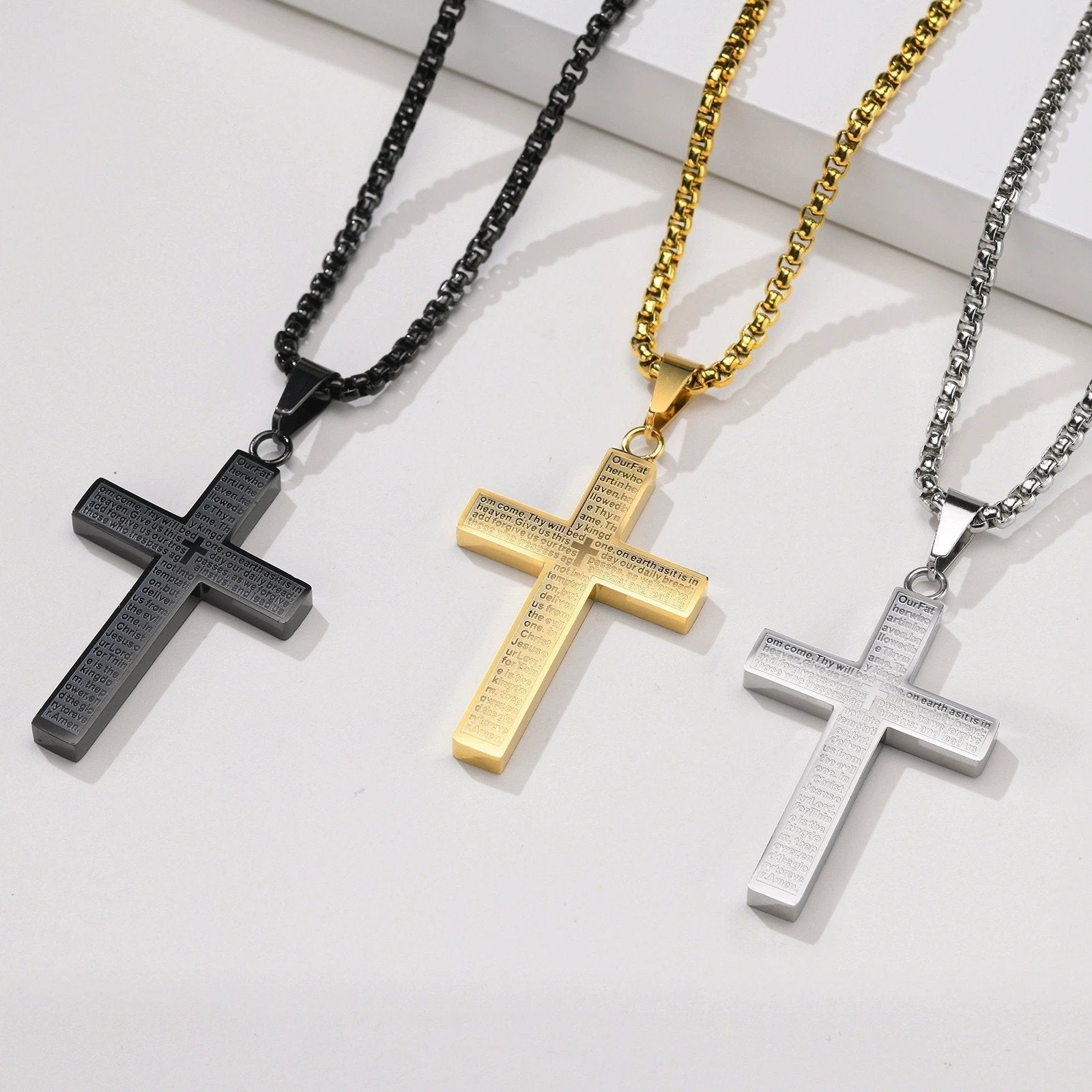 Faith Pendant - Carry Unwavering Courage and Peace Wherever You Go