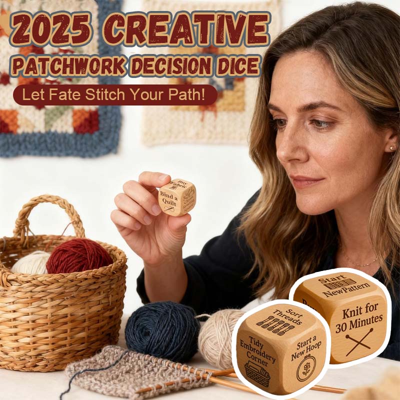 Wooden Choice Dice | Creative Impulses by Roll | Laser Engraved | CraftDice