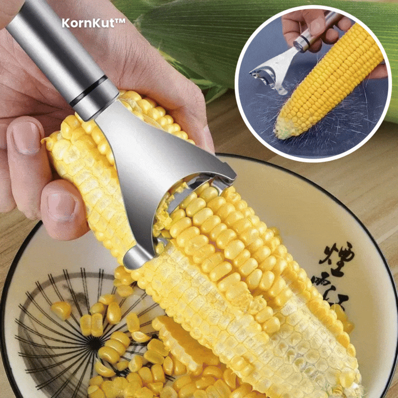 CornEase™ — Slice Through Corn in Seconds for a Mess-Free, Joyful Kitchen Experience