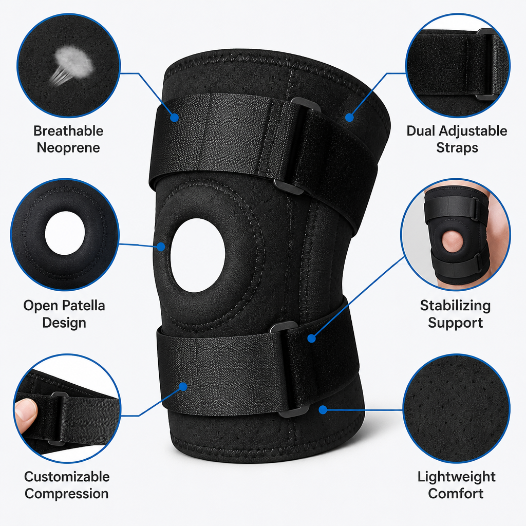 StrideSure™ Knee Stabilizer — Freedom to Move Boldly Without Knee Pain Holding You Back