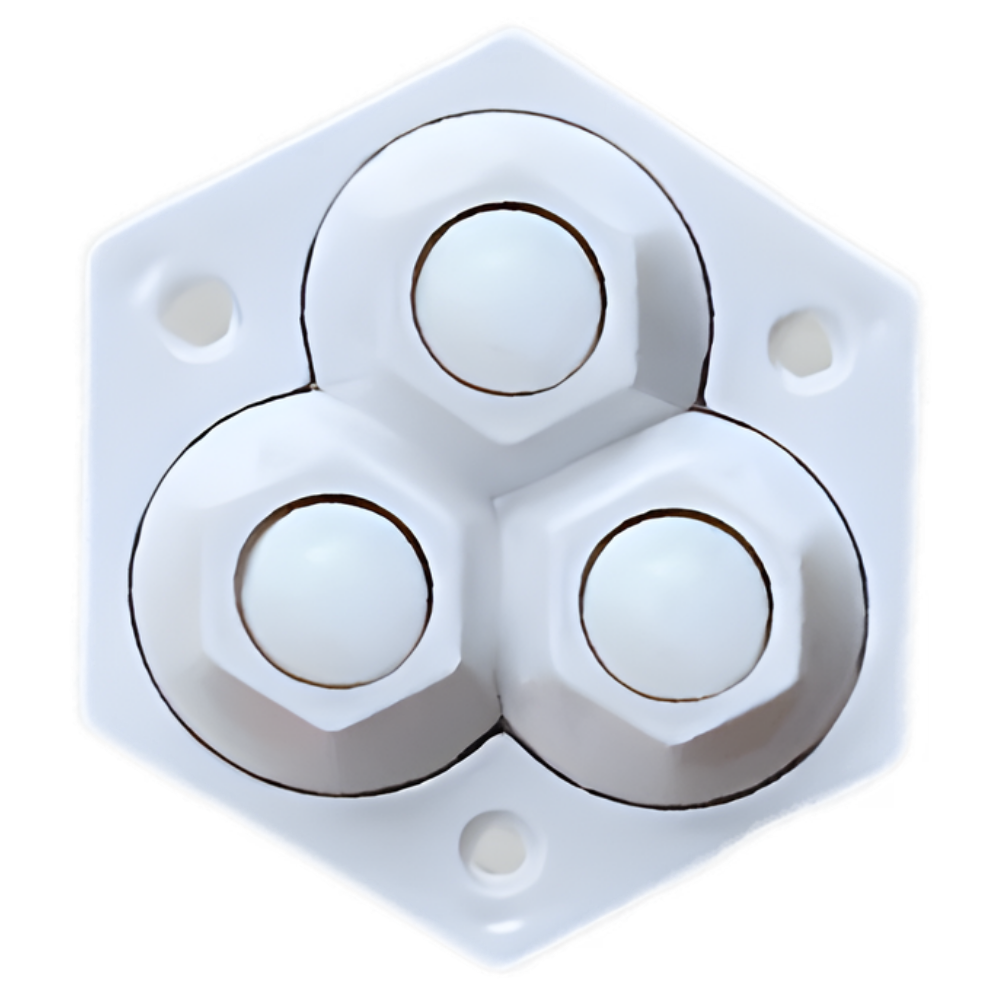 360° Furniture Casters with Ball Bearings