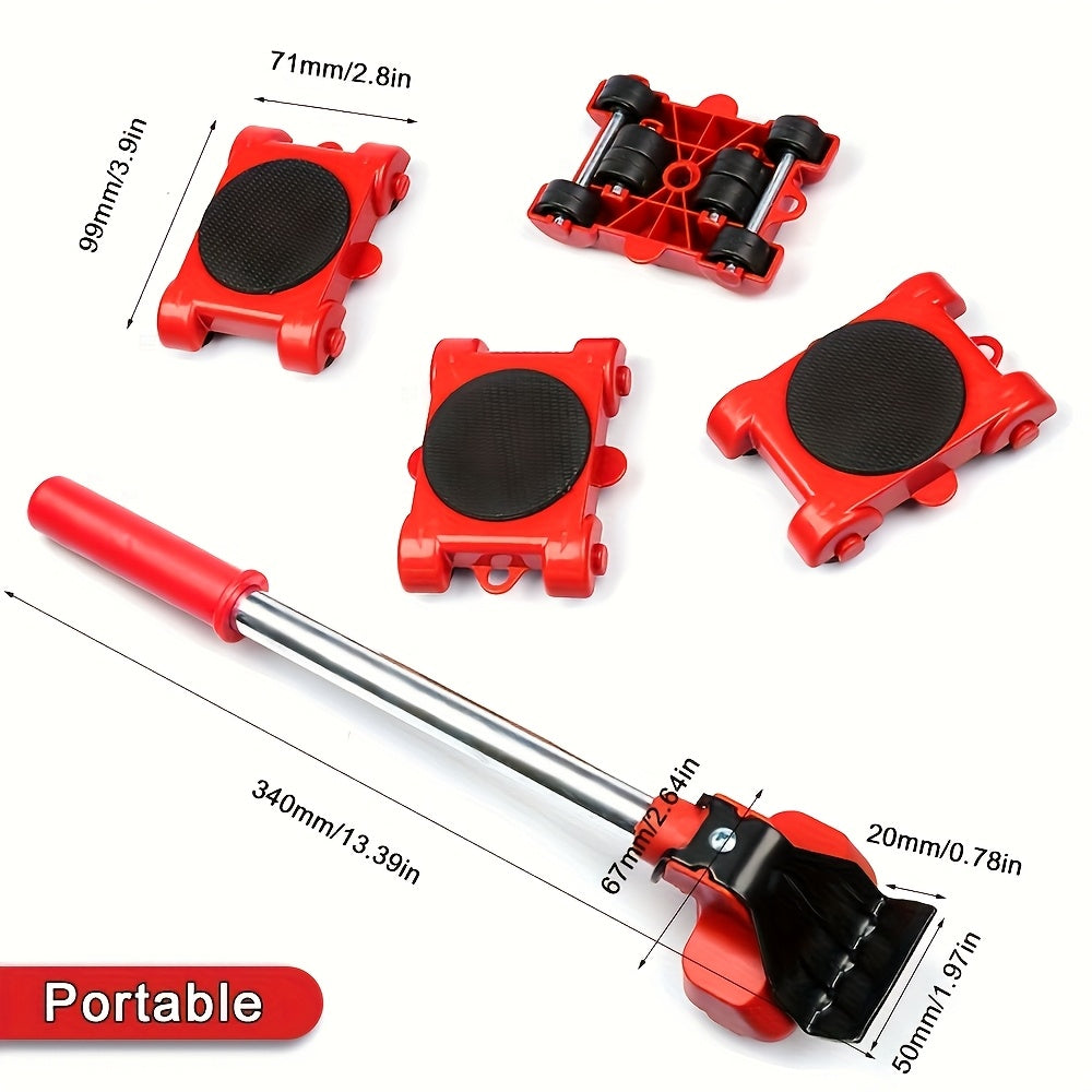 5-Piece Furniture Roller Set
