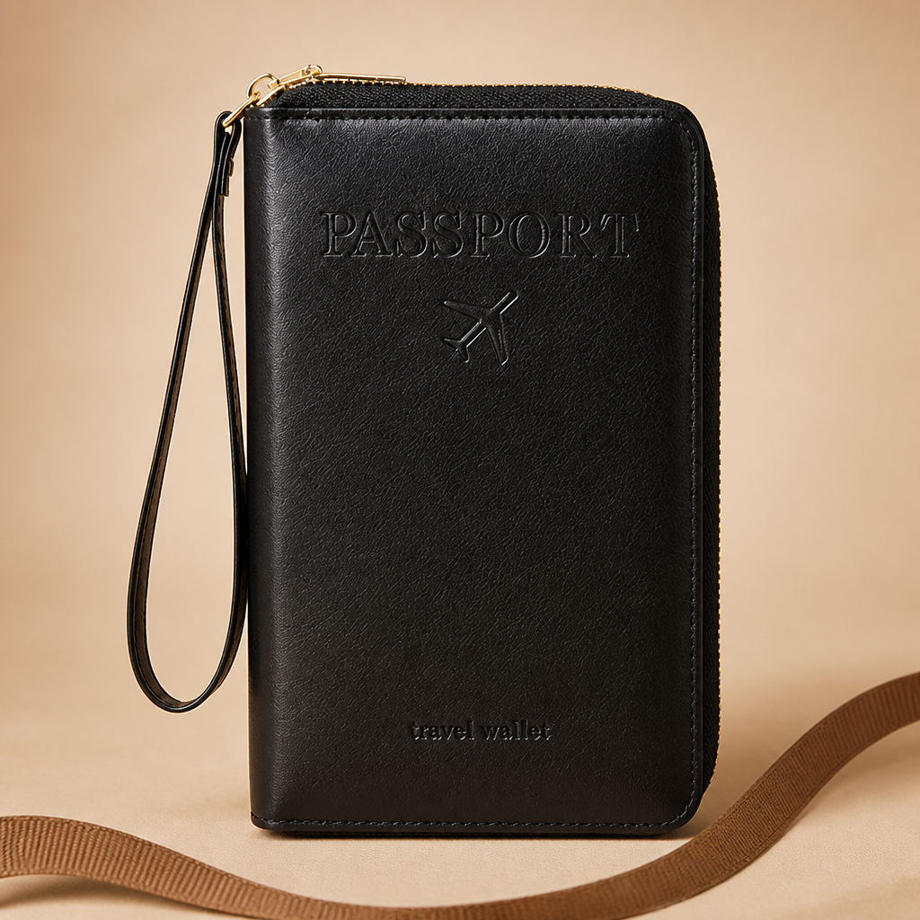SentriGuard™ RFID Wallet Pass Holder — Instantly Lock Down Your Identity and Travel Stress-Free