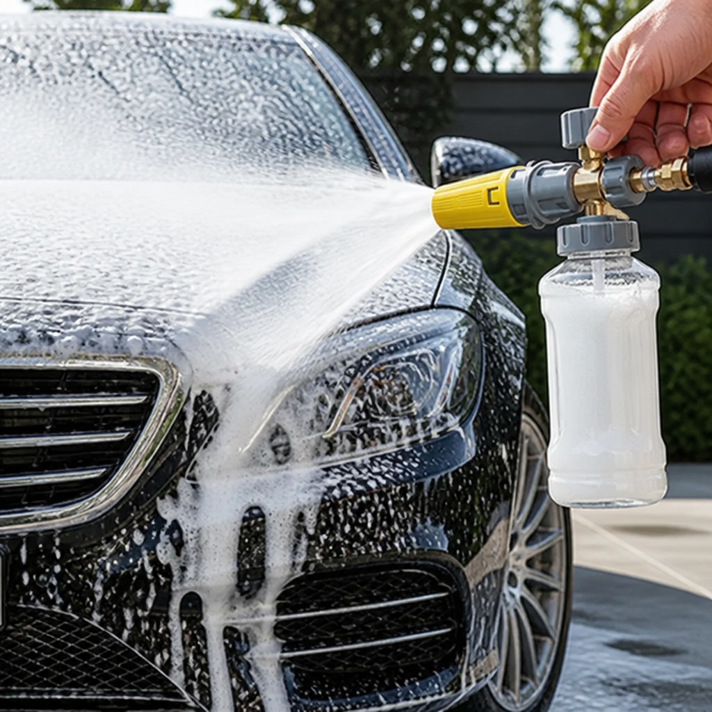 TurboFoamPro™ — Command Every Wash with Thick, Powerful Foam That Delivers a Showroom Shine Instantly