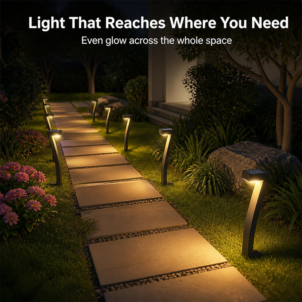 BrillaraGlow™ — Transform Your Garden with Effortless, All-Night Radiance and Weatherproof Security