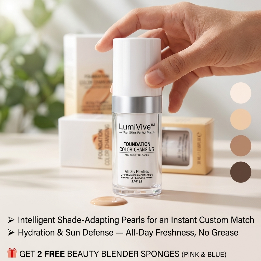 LumiVive™ — Your Skin’s Perfect Match for Effortless, All-Day Confidence
