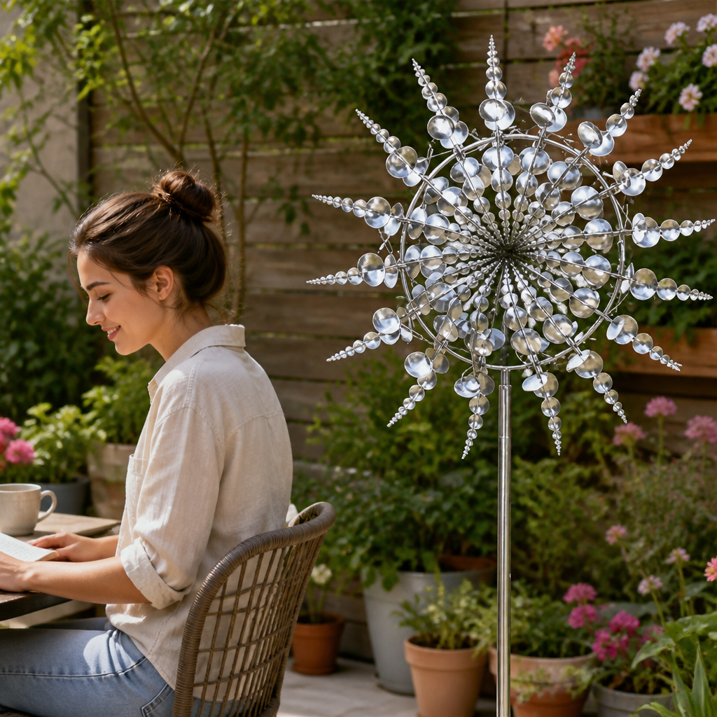 BreezeAura™ — Transform Your Garden into a Soothing, Mesmerizing Oasis of Light and Motion