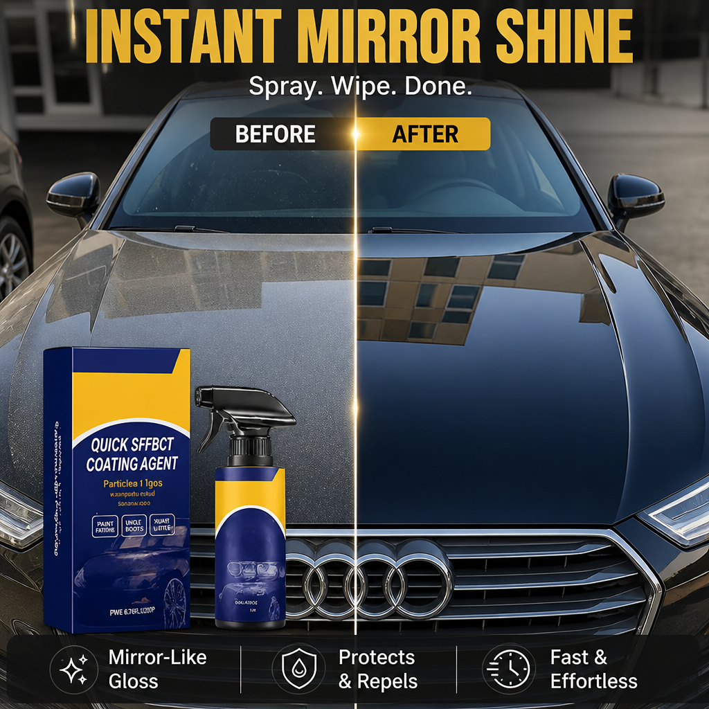 RadianceWrap™ — Effortless Mirror Shine That Makes Every Head Turn