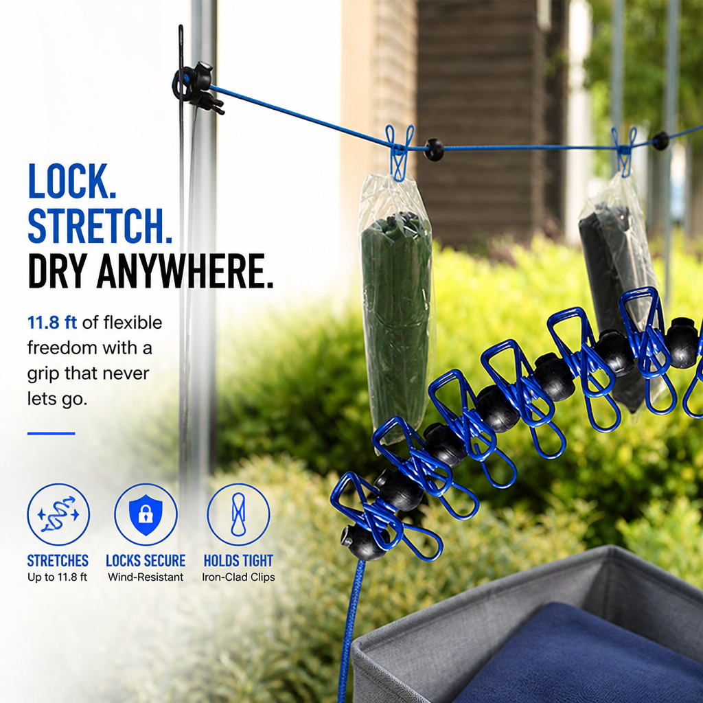 FlowLuxe™ — Stretch Your Space, Lock Your Laundry, Own Your Freedom