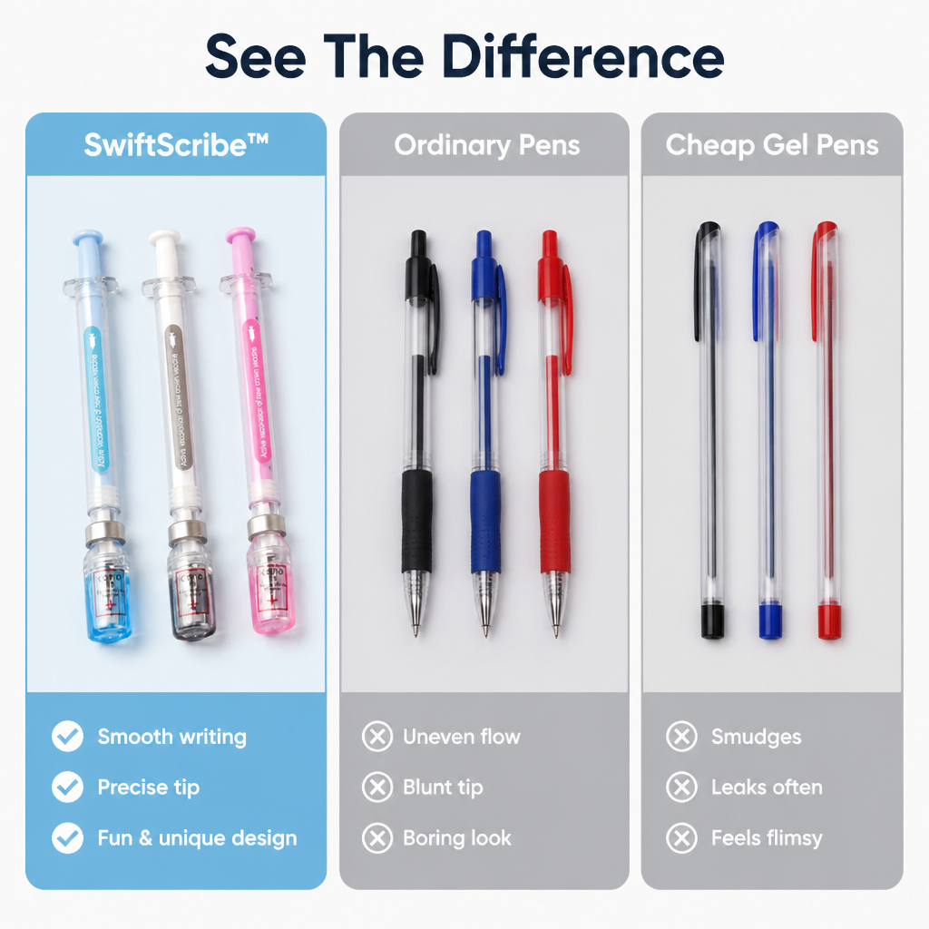 SwiftScribe™ — Ignite Your Creativity with Every Smooth, Precise Stroke