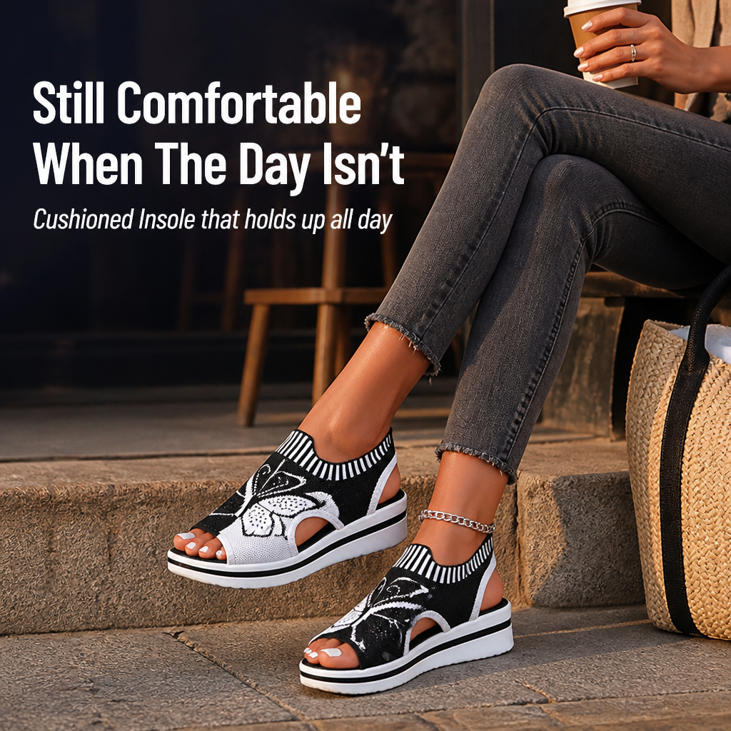 LumiStride™ — Elevate Your Summer with Pain-Free Comfort and Breathable Style