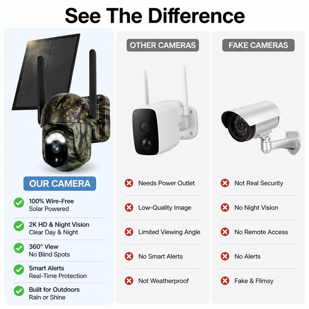 LumaGuard™ — Never Miss a Moment with Endless Solar-Powered Vigilance