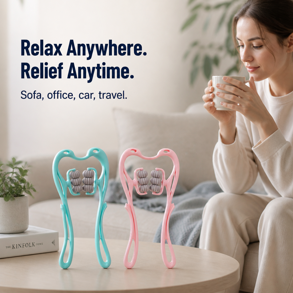 RevitaNeck™ — Melt Away Neck & Shoulder Knots in Just 5 Minutes a Day