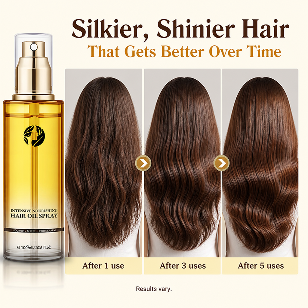 LuxeLustre™ Hair Elixir — Transform Dry, Dull Hair into Silky, Head-Turning Radiance