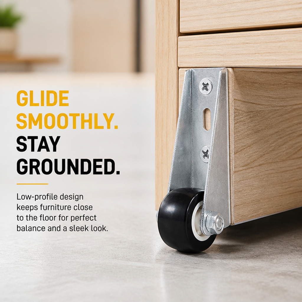 SwiftMount™ — Move Heavy Furniture Silently Without Losing Style or Stability