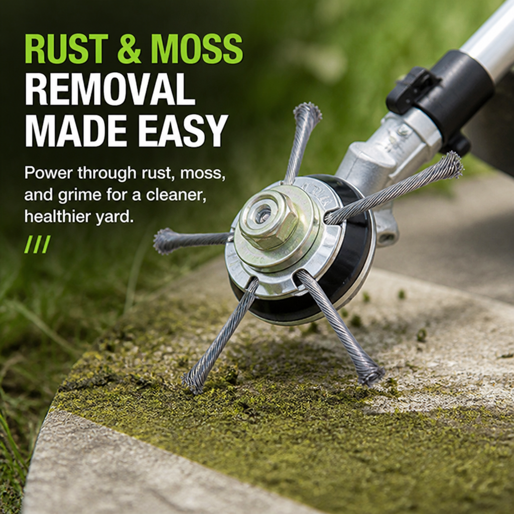 BladeEdge™ Wire Trimmer Head — Dominate Tough Weeds and Reclaim Your Yard in Minutes