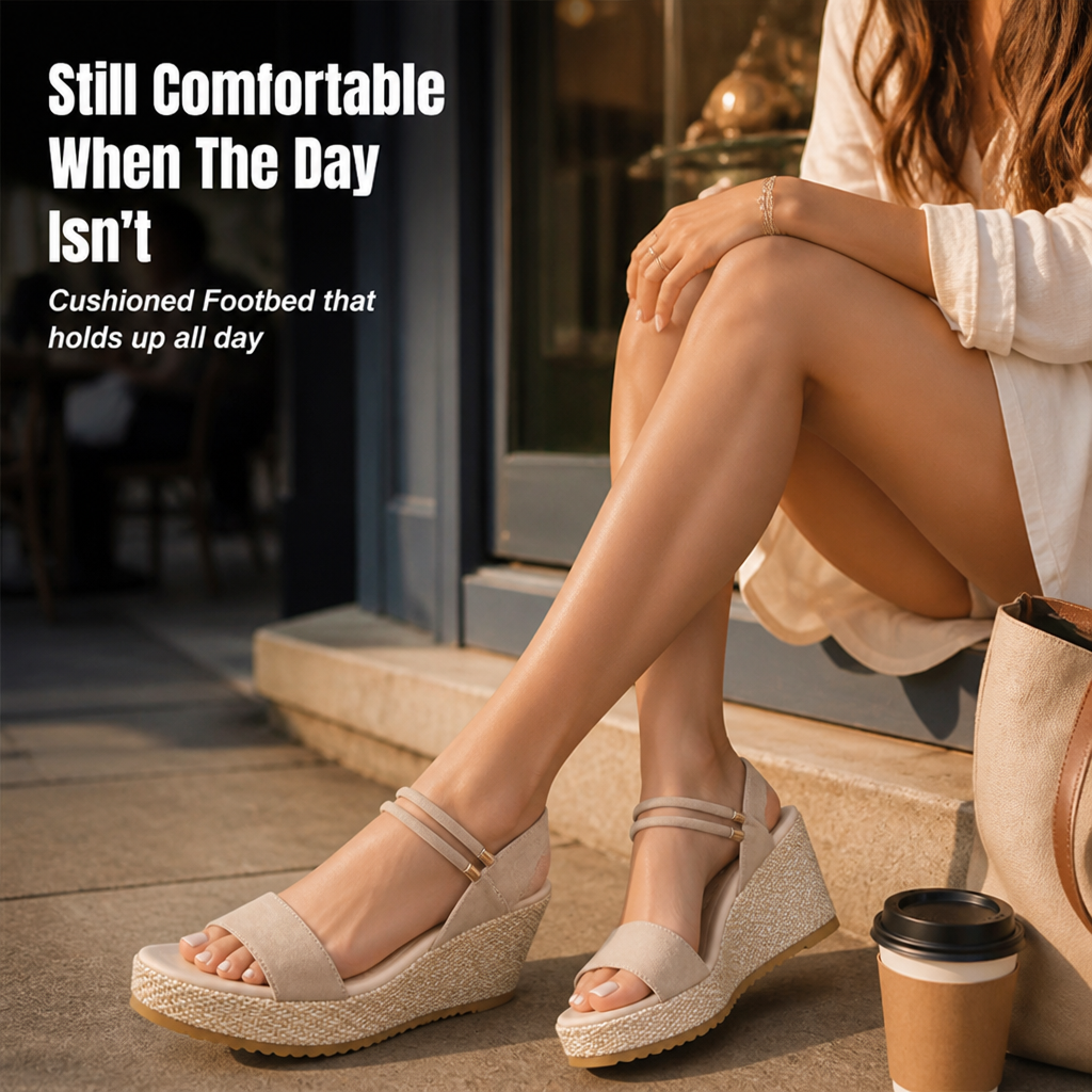 SolaraStride™ — Elevate Your Look with All-Day Comfort and Confident Style