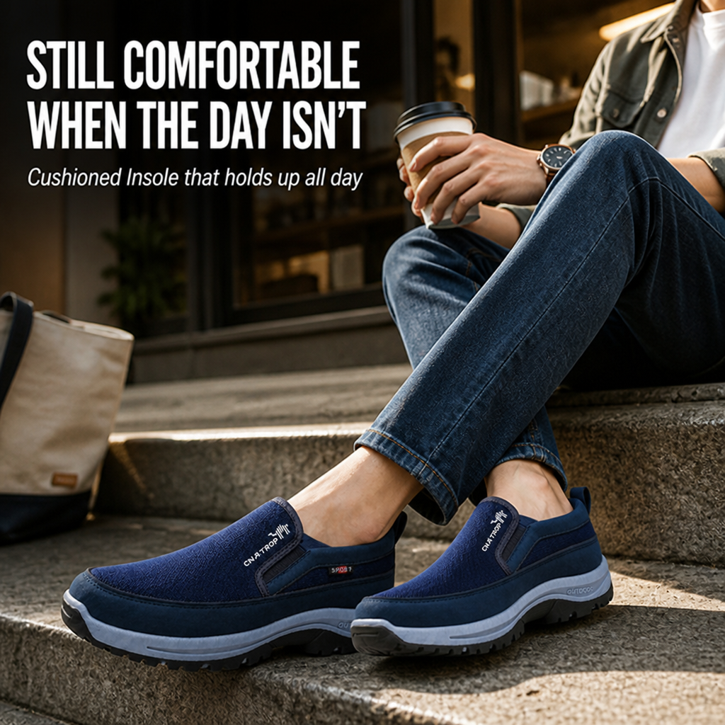 StrideCraft™ — Step Light, Stand Tall, and Erase Foot Pain All Day