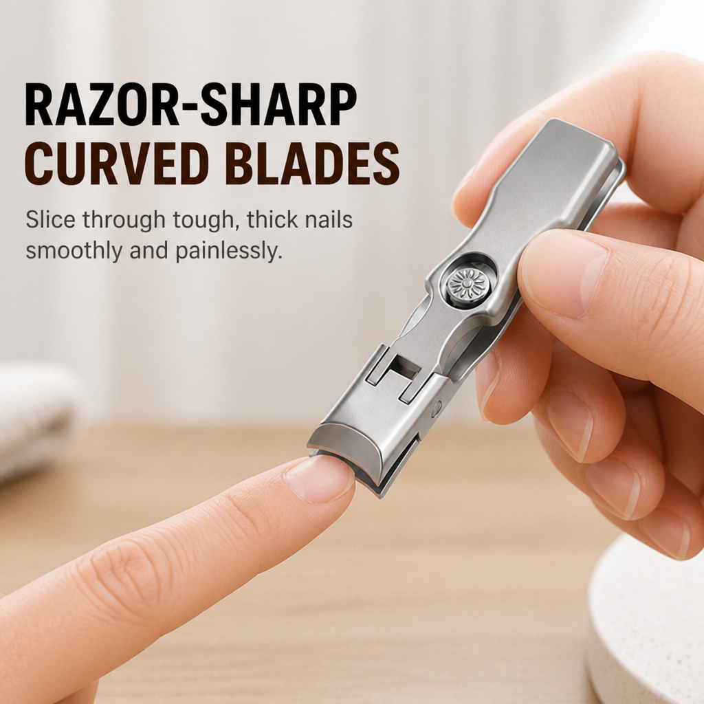 BladeEase™ — Cut Through Thick, Stubborn Nails in One Clean, Pain-Free Snip