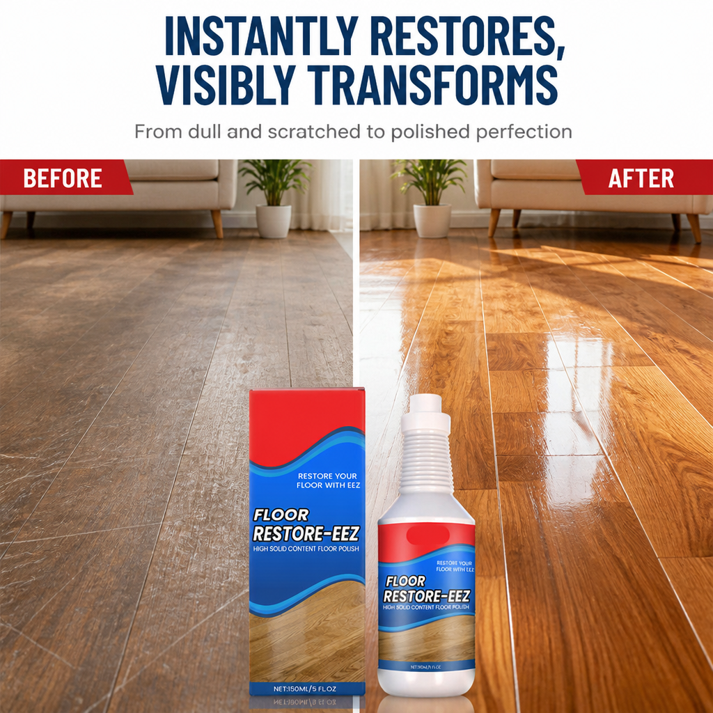 LustraVive™ — Restore Dull Floors to Stunning, Scratch-Free Radiance Instantly