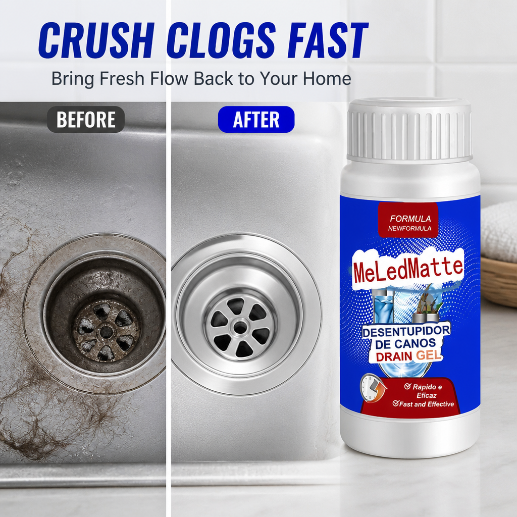 AquaPulse™ Drain Rescue — Crush Clogs Fast and Bring Fresh Flow Back to Your Home