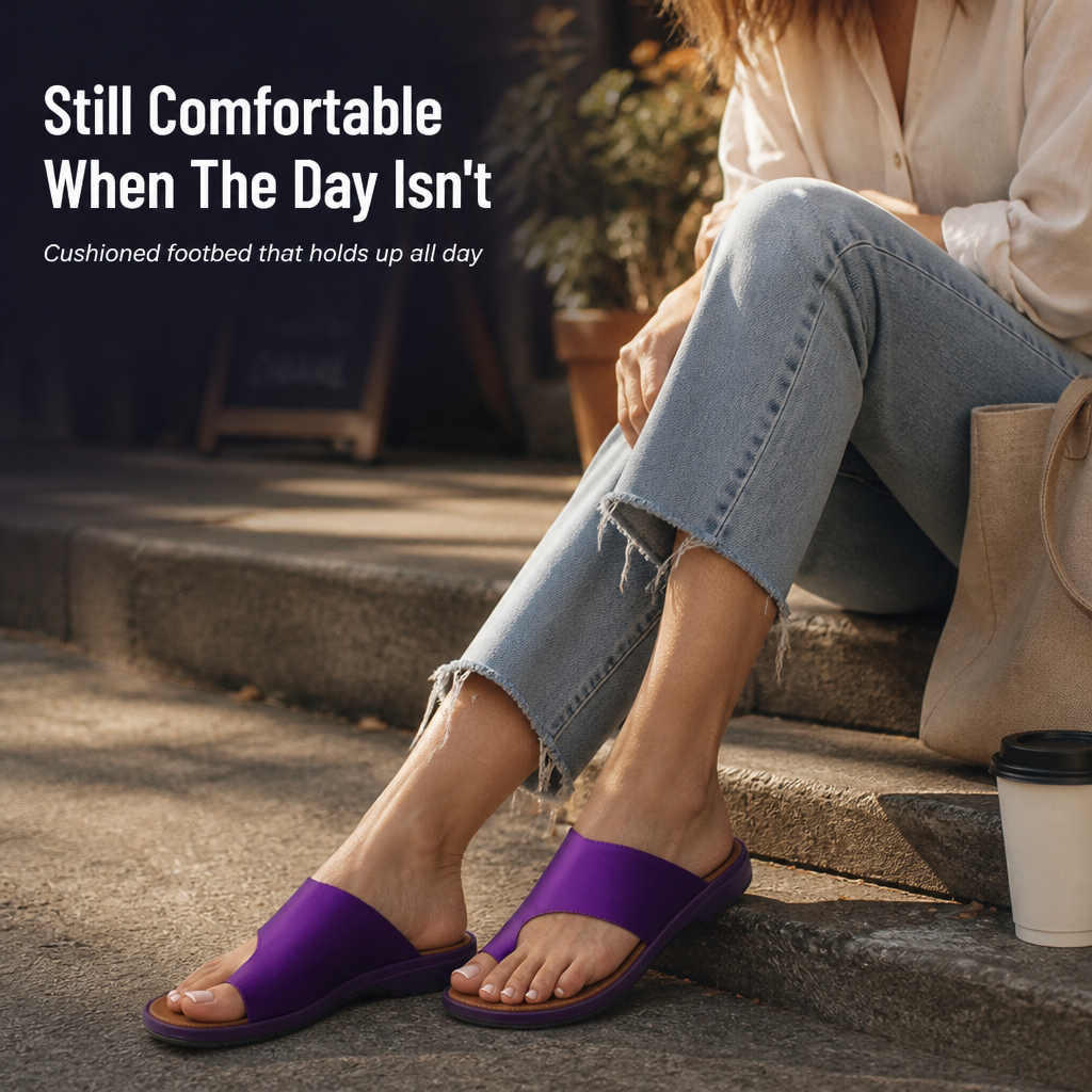 ErgoSlide™ Comfort Sandals — Walk Pain-Free with Style and All-Day Confidence