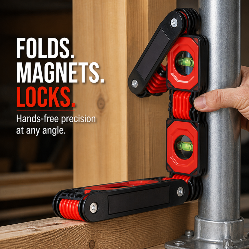 VersaAngle™ Pro Level — Master Every Angle with Confidence and Hands-Free Precision