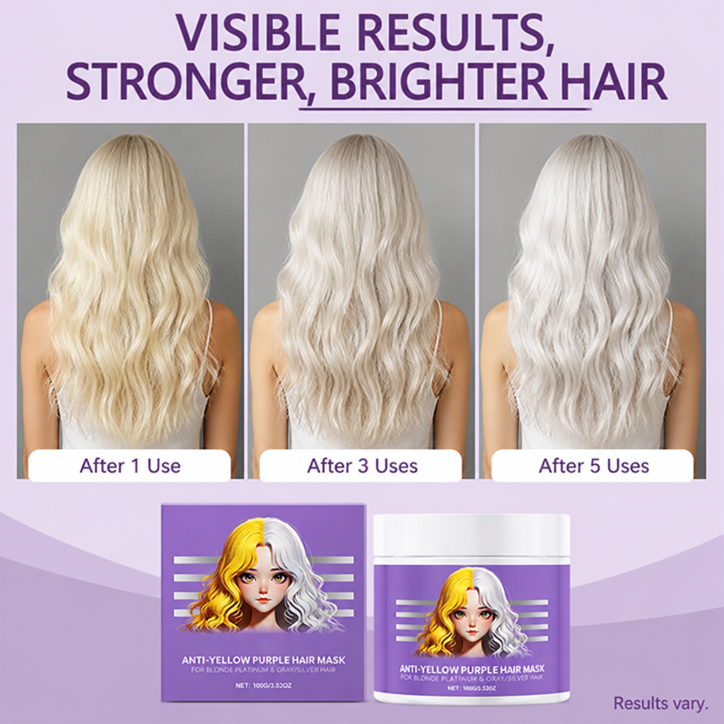 VioletLuxe™ — Transform Dull, Brassy Hair into Silky, Head-Turning Radiance