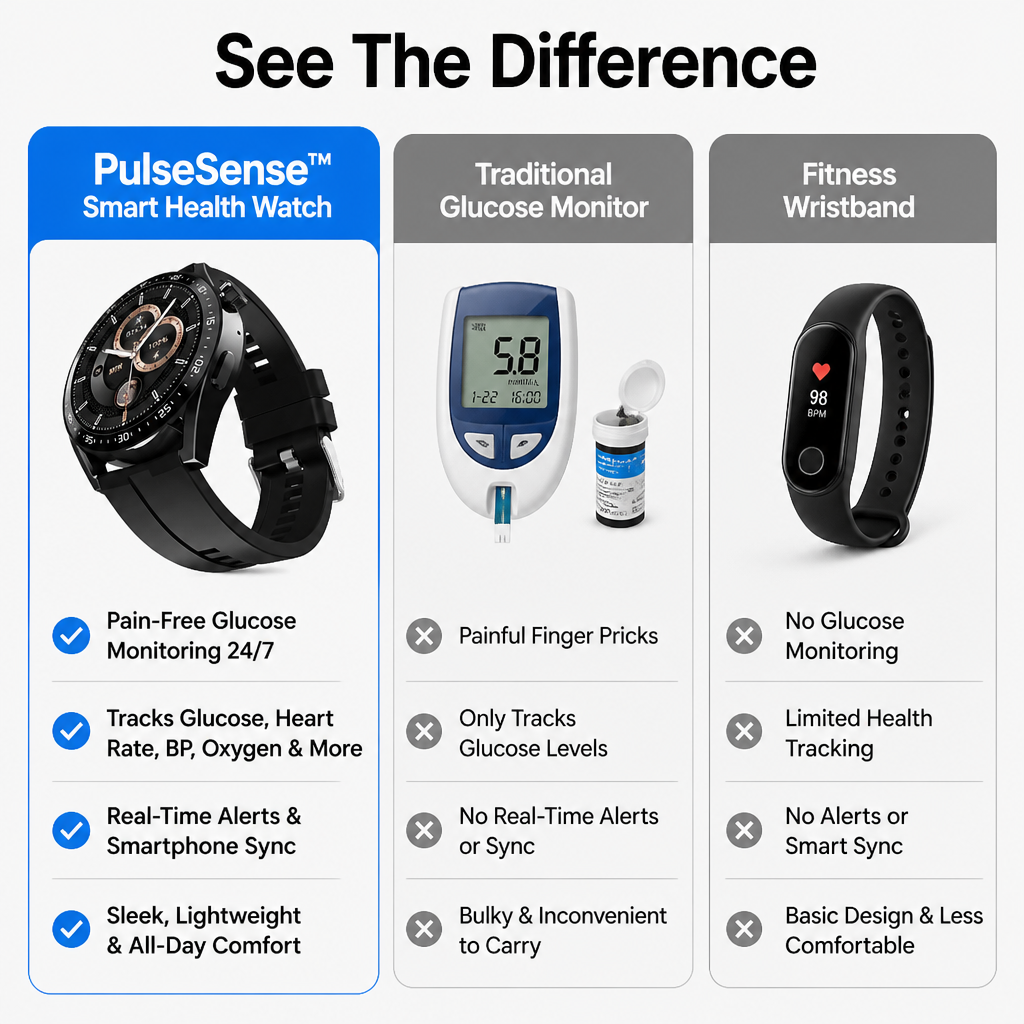 PulseSense™ — Take Calls, Track Workouts & Go a Full Week Per Charge