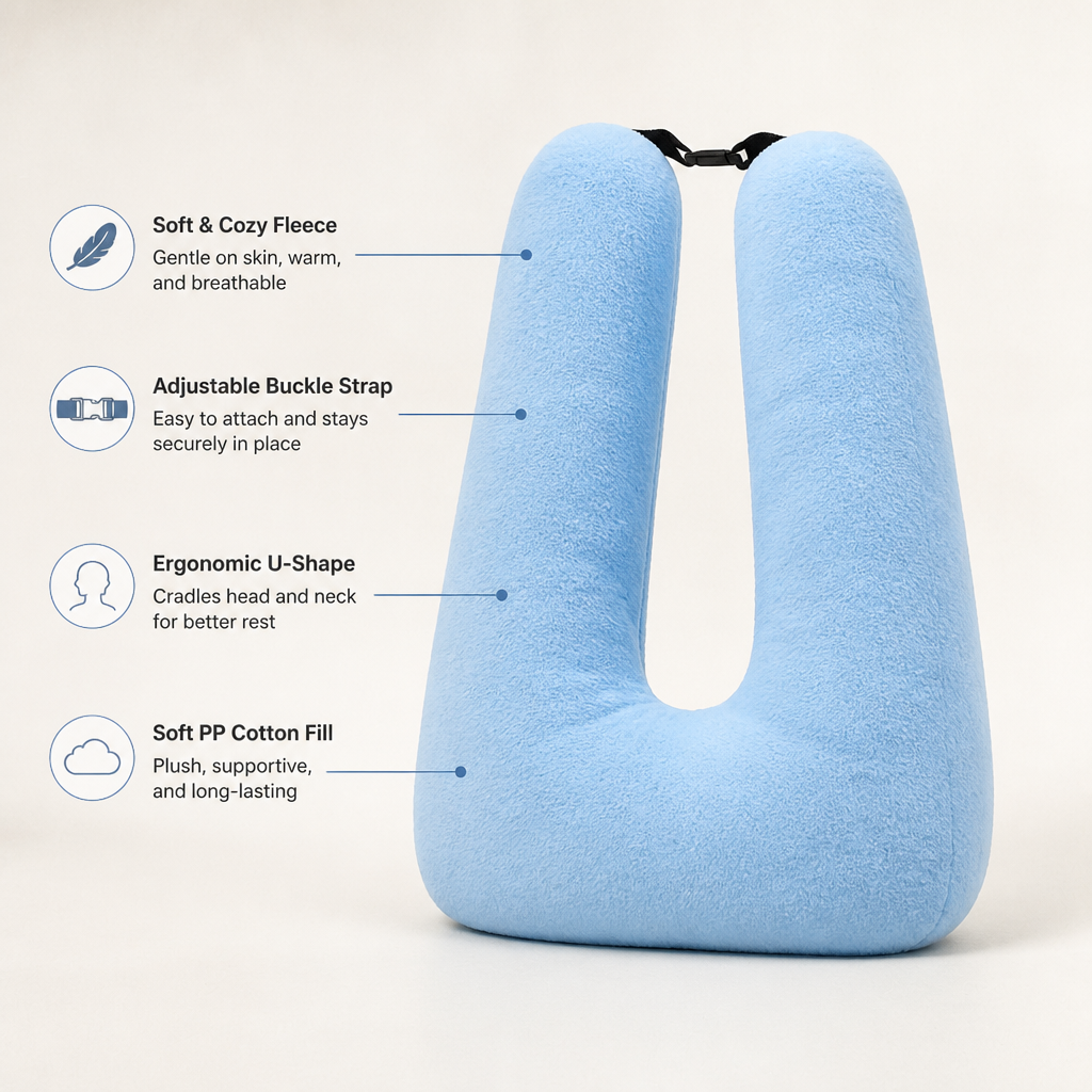 SnuggleNest™ — Cradle Your Child in Cozy Calm for Peaceful, Happy Rides