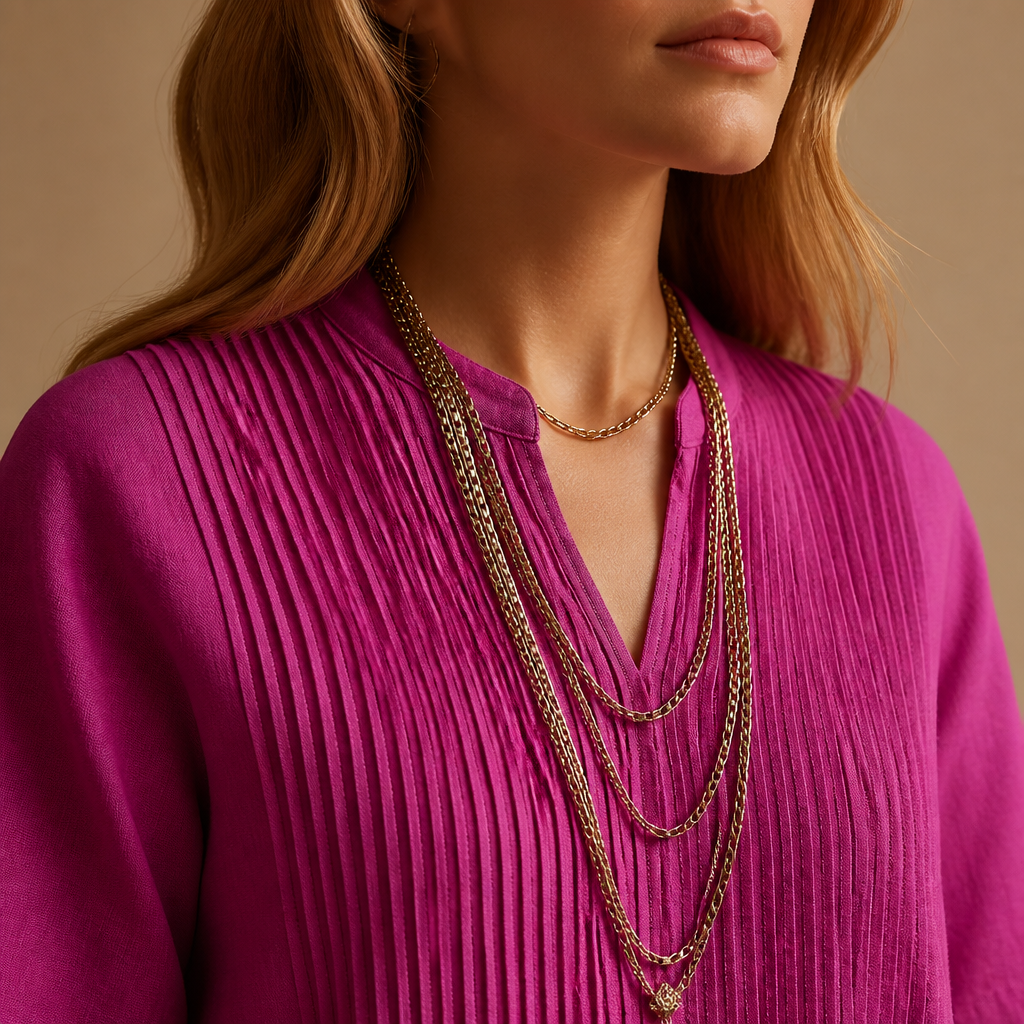VexaLuxe™ Pleated Dress — Unleash Effortless Grace and All-Day Cool Confidence